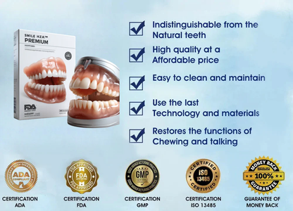 --🦷Advanced Customized Full Denture Set🦷 {Developed by Harvard University}