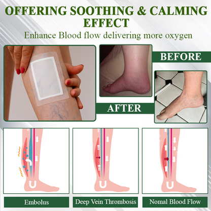 MicroDrain Edema Relief Microneedle Patch
